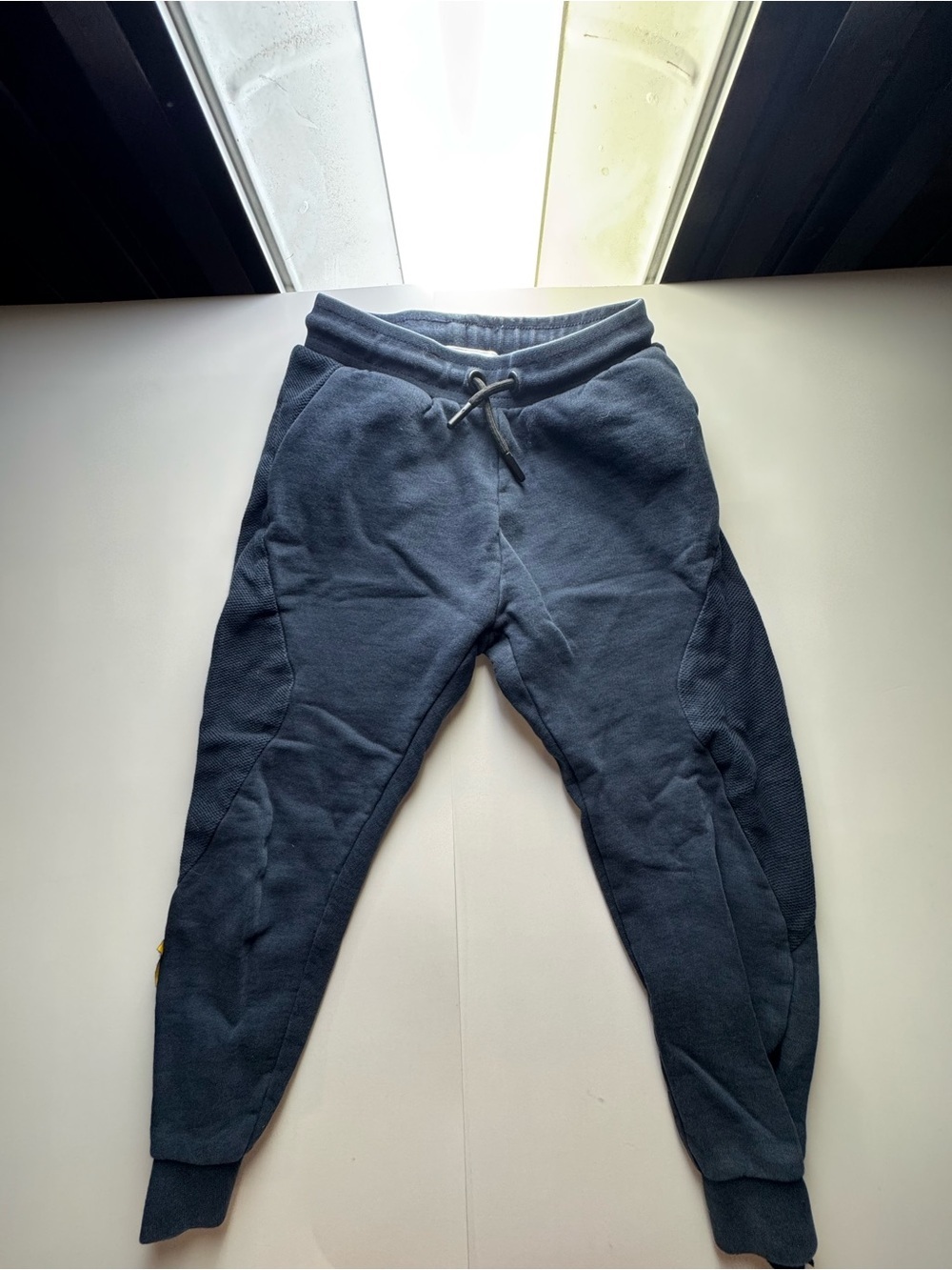 Zara Kids Size 7 Navy Drawstring Jogger Pants
